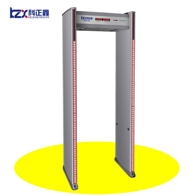 红外六区车站酒吧KTV通过式金属探测检测安检门高灵敏防水KZX-3A|ms