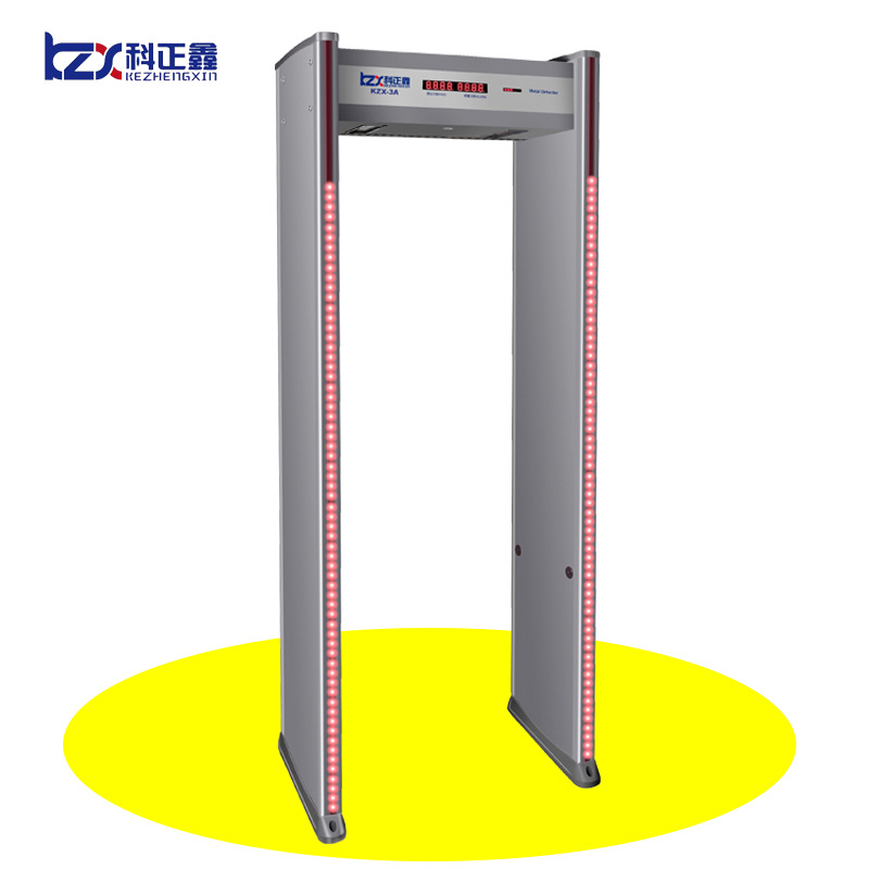 红外六区车站酒吧KTV通过式金属探测检测安检门高灵敏防水KZX-3A|ms