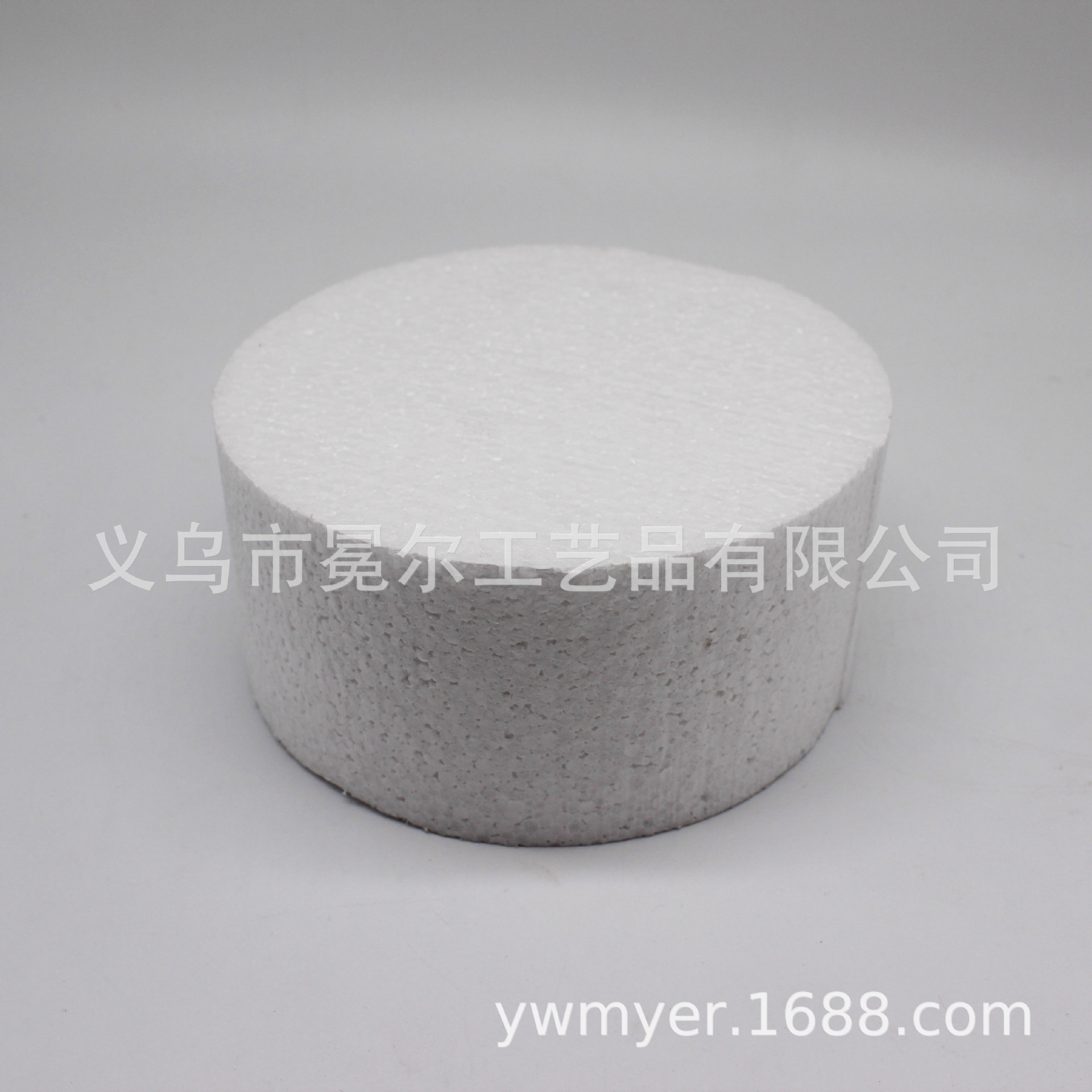 厂家直销20cm 保丽龙泡沫蛋糕胚 蛋糕店裱花模型