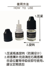 Wholesale car perfume bottle perfume essential oil 5 10ml colorless car refueling duck air outlet aromatherapy refill liquid