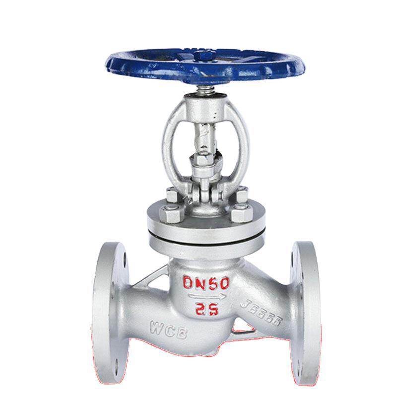 铸钢法兰截止阀 J41H-16C高温蒸汽导热油阀门国标WCB碳钢截止阀