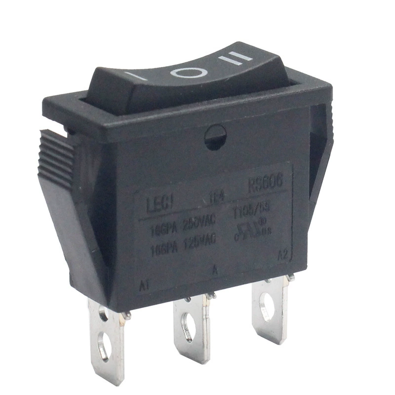 Прямоугольный дорожный клавишный переключатель с подсветкой, 250V