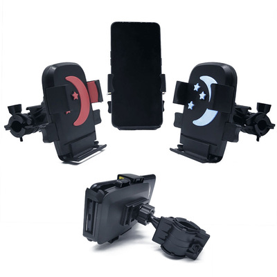 电动车手机架导航支架外卖电瓶车支架摩托自行车导航骑行车载支架|ru