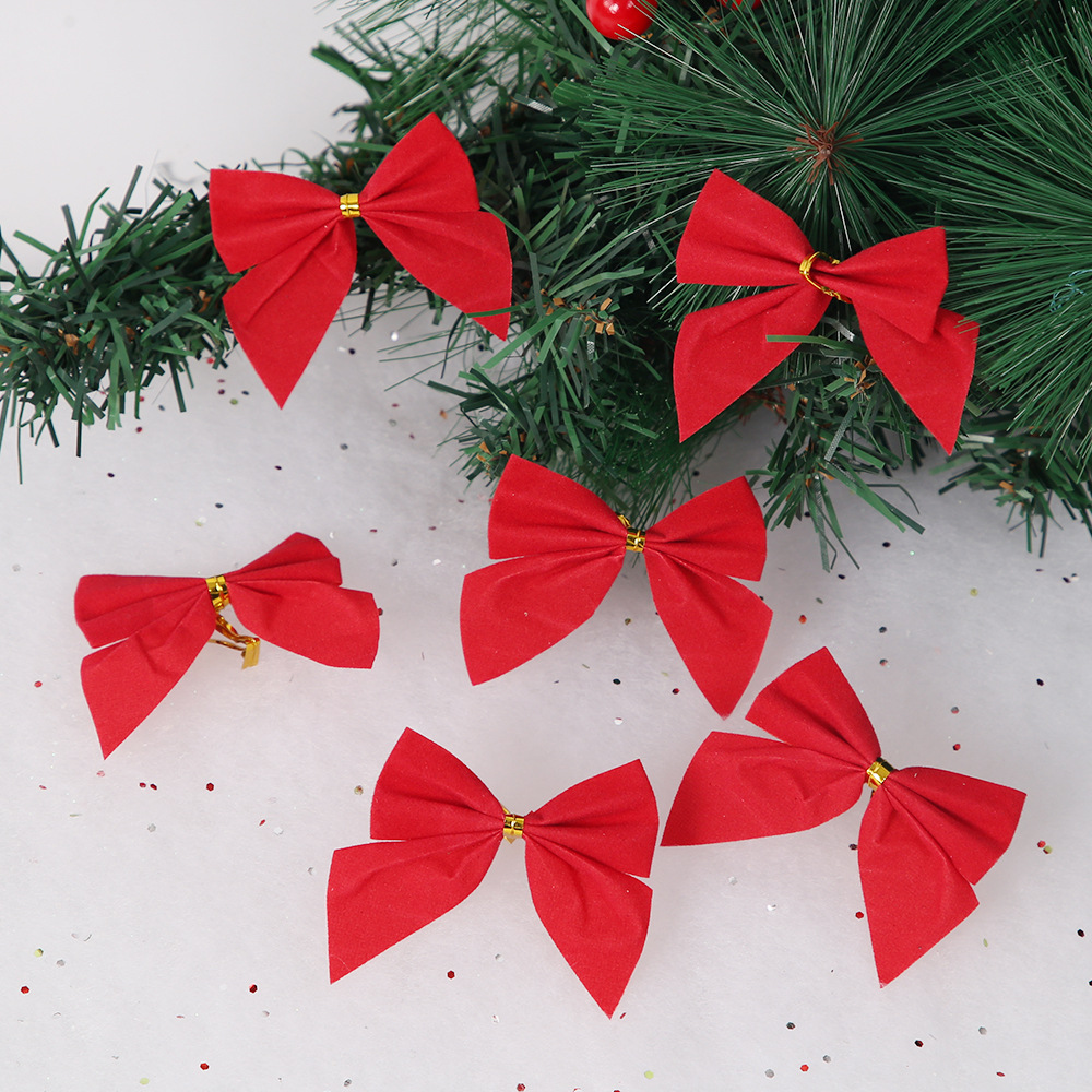 Christmas Simple Style Bow Knot Cloth Holiday Daily Decorative Props display picture 3