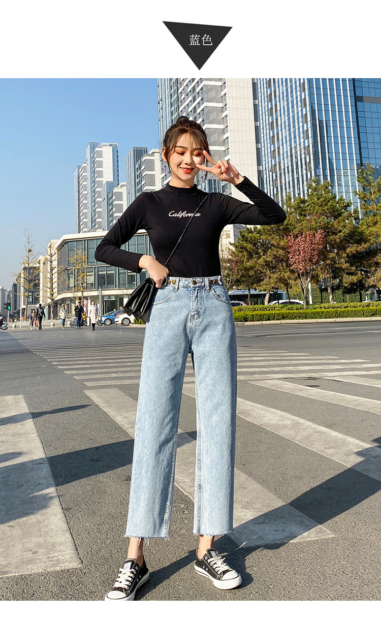 Pantalon léger femme en cow-boy - Ref 3430205 Image 12