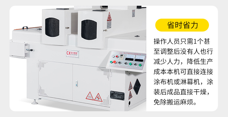 涂装UV光烘干固化设备UV双灯干燥机油漆光油无影胶UV固化机定制