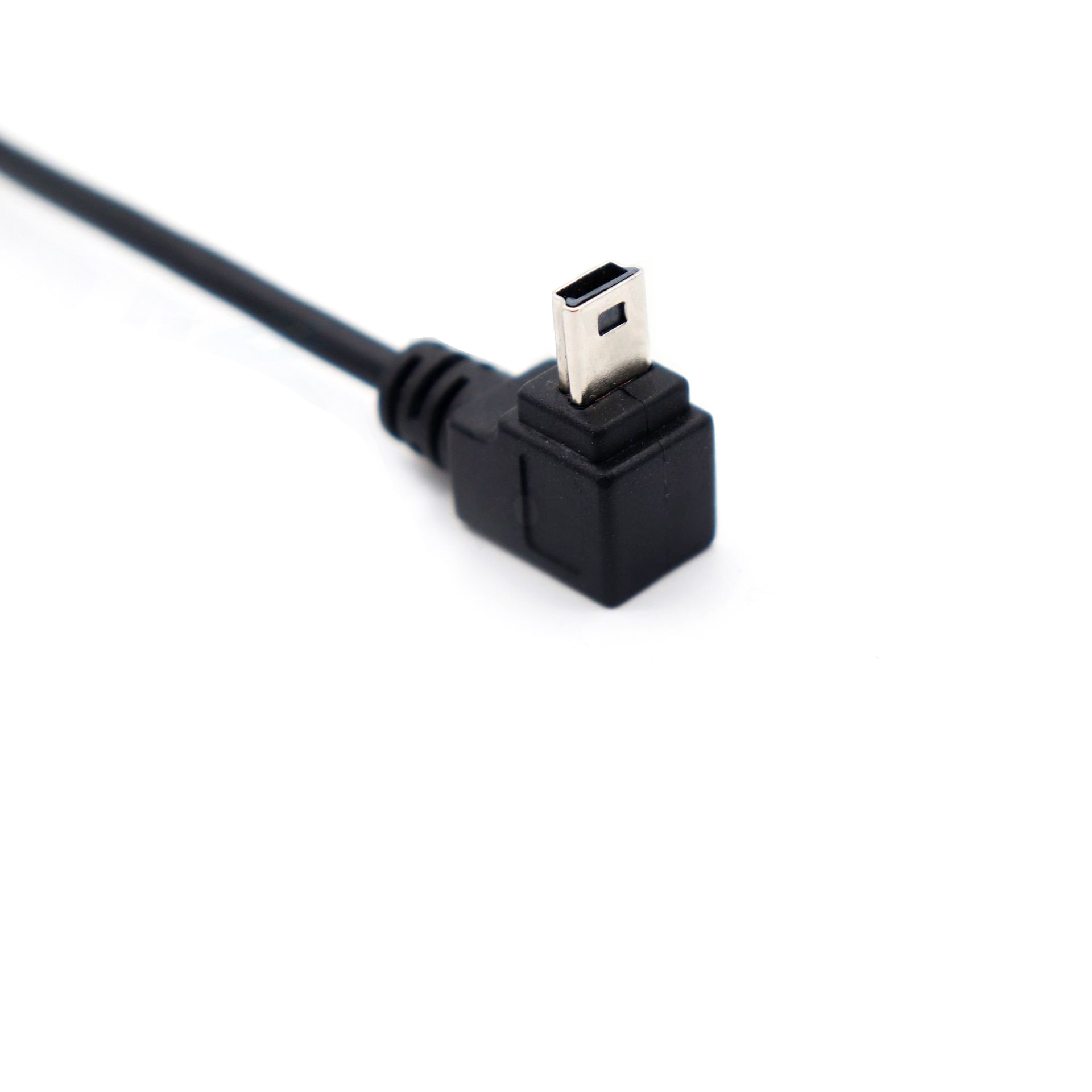 mini usb数据线上下弯头USB2.0转mini5P侧弯90度充电线 弯头V3线-阿里巴巴