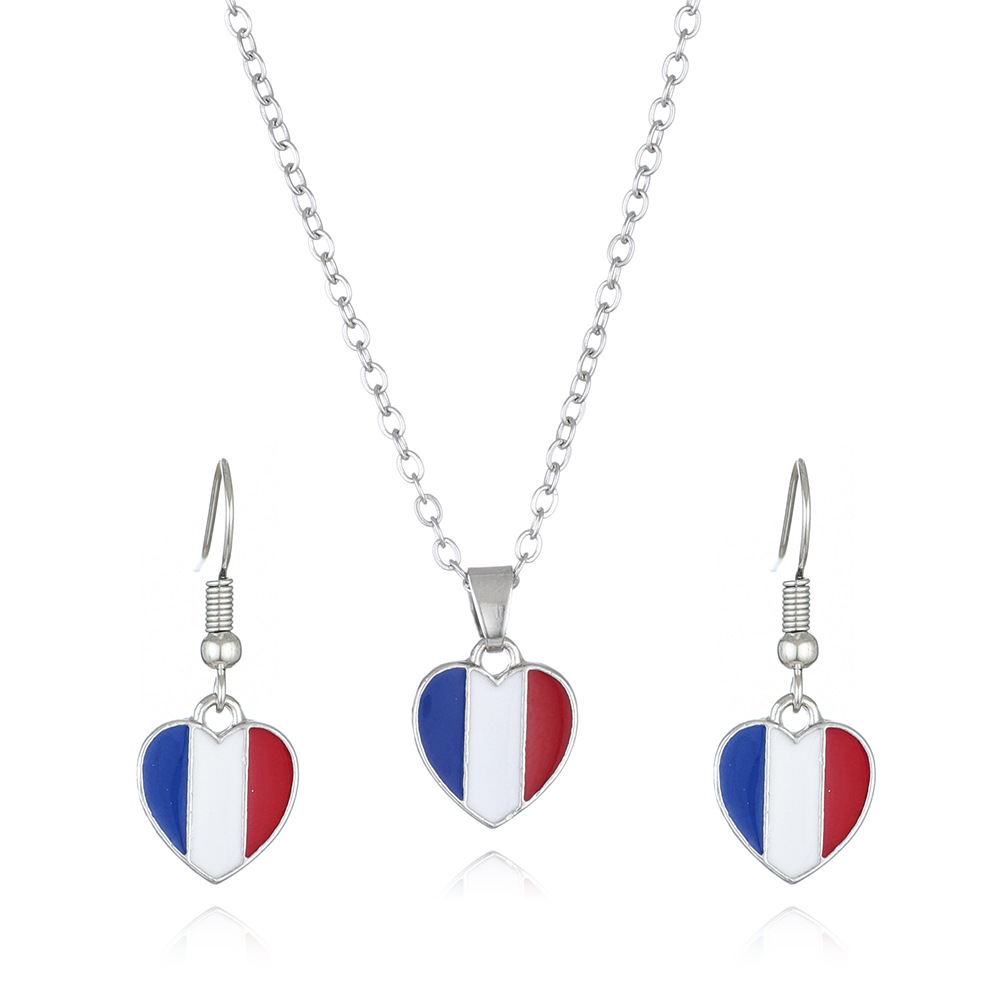 Casual Ethnic Style National Flag Alloy Wholesale Jewelry Set display picture 6