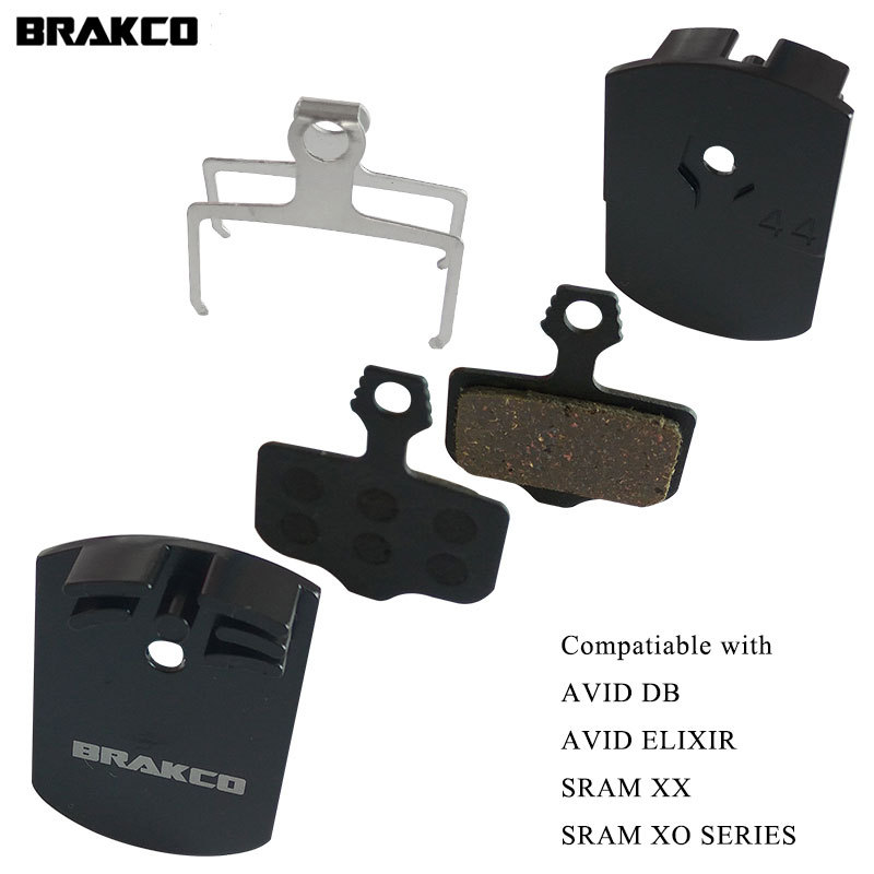 BRAKCO散热来令片 半金属碟刹片山地自行车刹车片碟盘刹车BPC-44