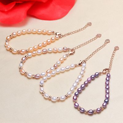 真珍珠廠家直供淡水珍珠手鏈女生飾品冷門産品擺地攤貨源