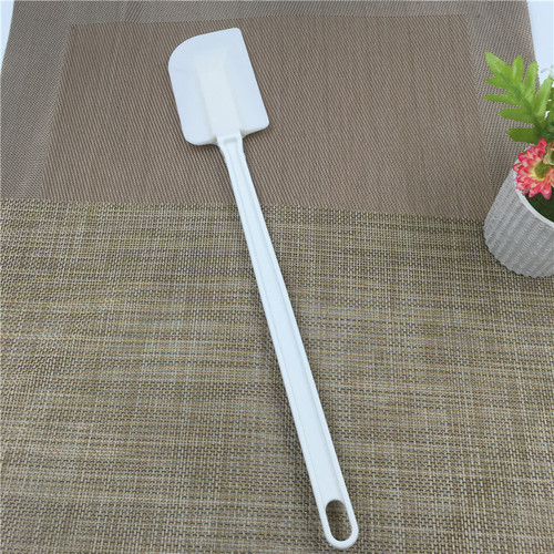 Silicone Scraper Long Handle Butter Scraper Cream Whisker Heat Resistant Cream Spatula Rubber Scraper Baking 