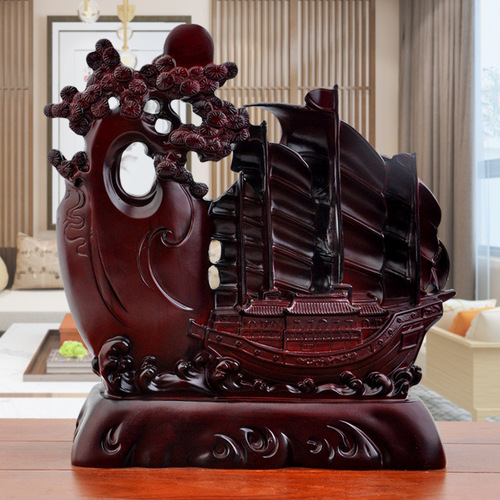 Resin crafts, creative pen holder ornaments, smooth sailing, teacher and student gifts, factory dropshipping