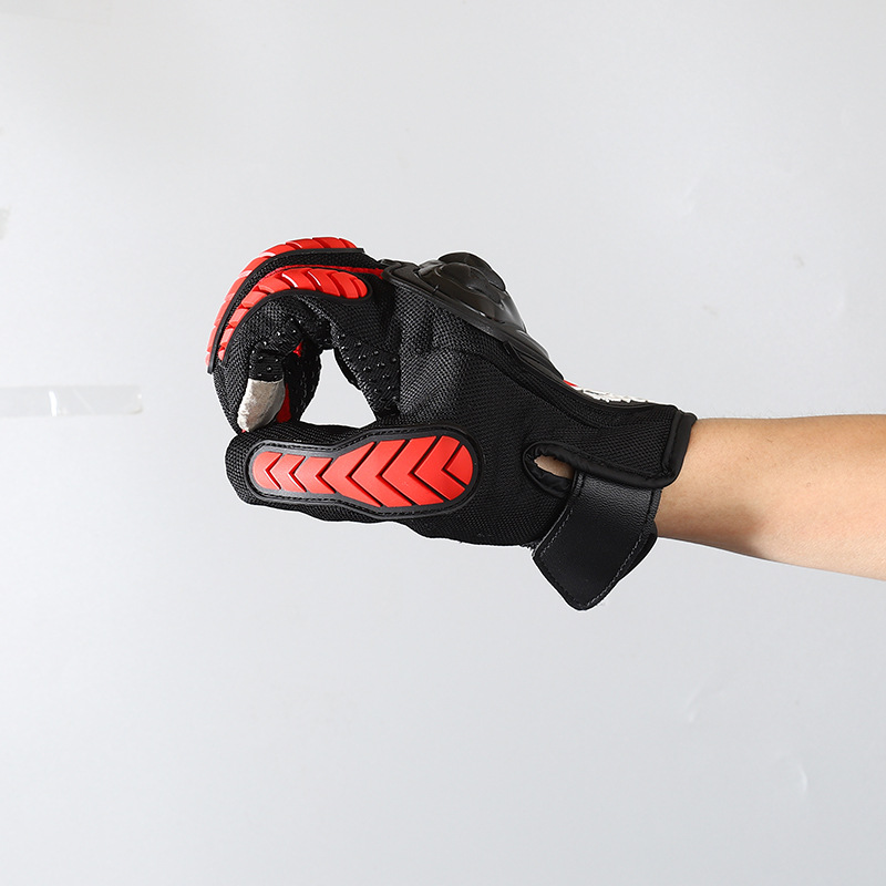 Motocicleta bicicleta montar guantes suministros pantalla táctil carreras fuera de carretera al aire libre Caballero completo dedo sol protección guantes fábrica