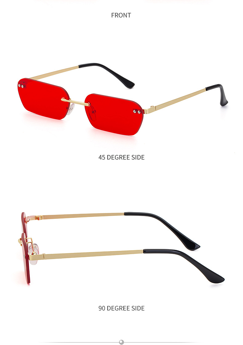 Wholesale Fashion Rimless Sunglasses display picture 9