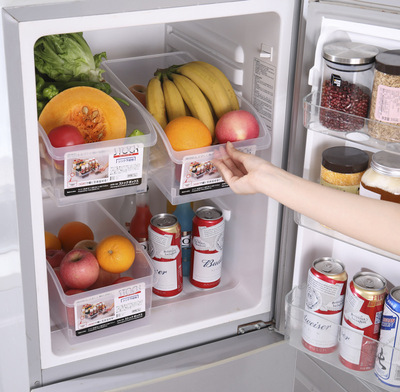 冰箱大號收納盒長方形抽屜式保鮮儲物盒冷凍廚房家用蔬菜雞蛋