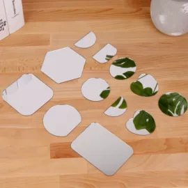 化妆镜;玻璃加工