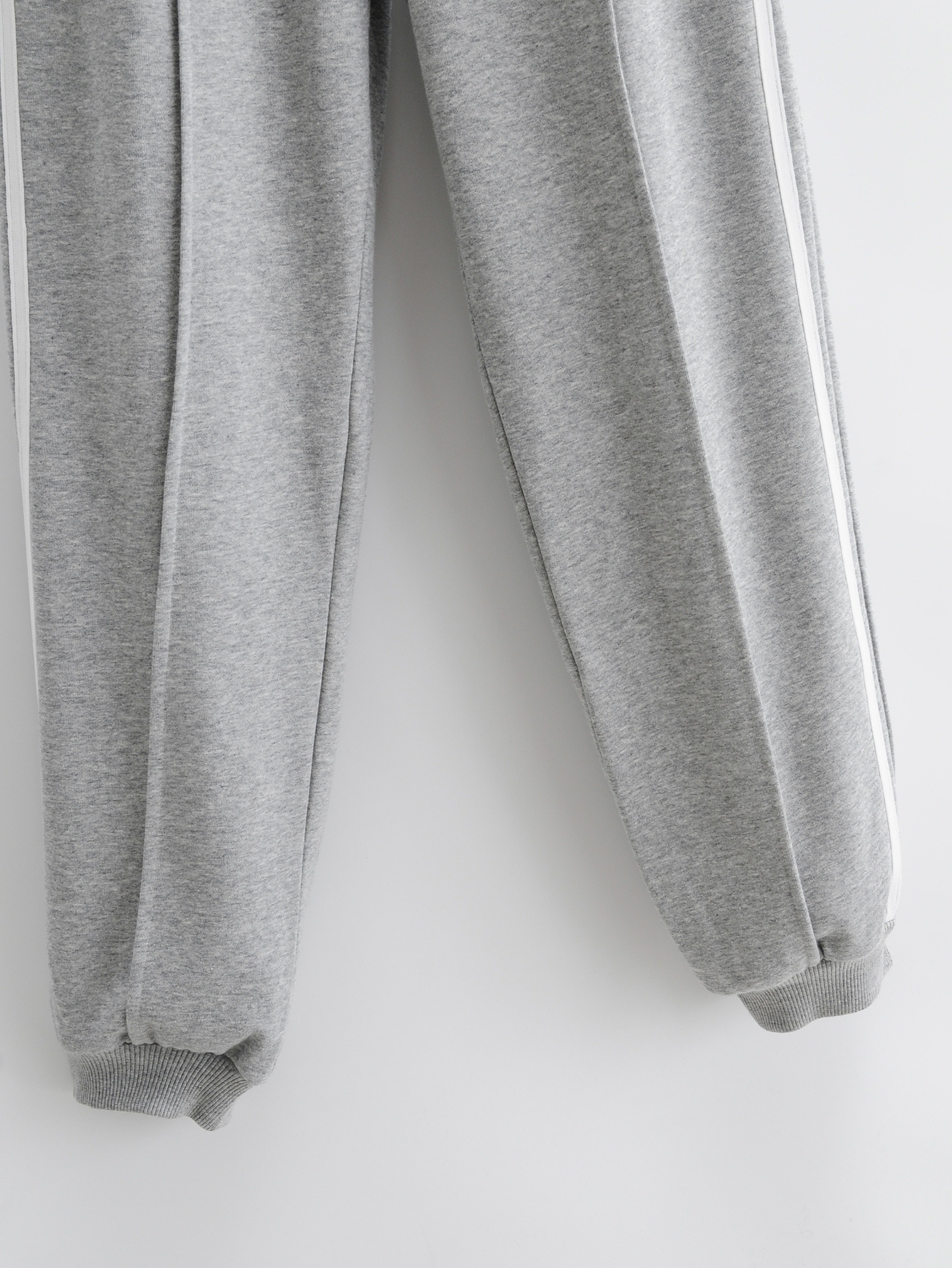 high-waist drawstring elastic waist sweatpants NSAC15009