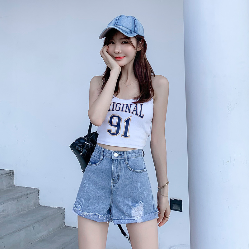 Pantalon léger femme en cow-boy - Ref 3430195 Image 1