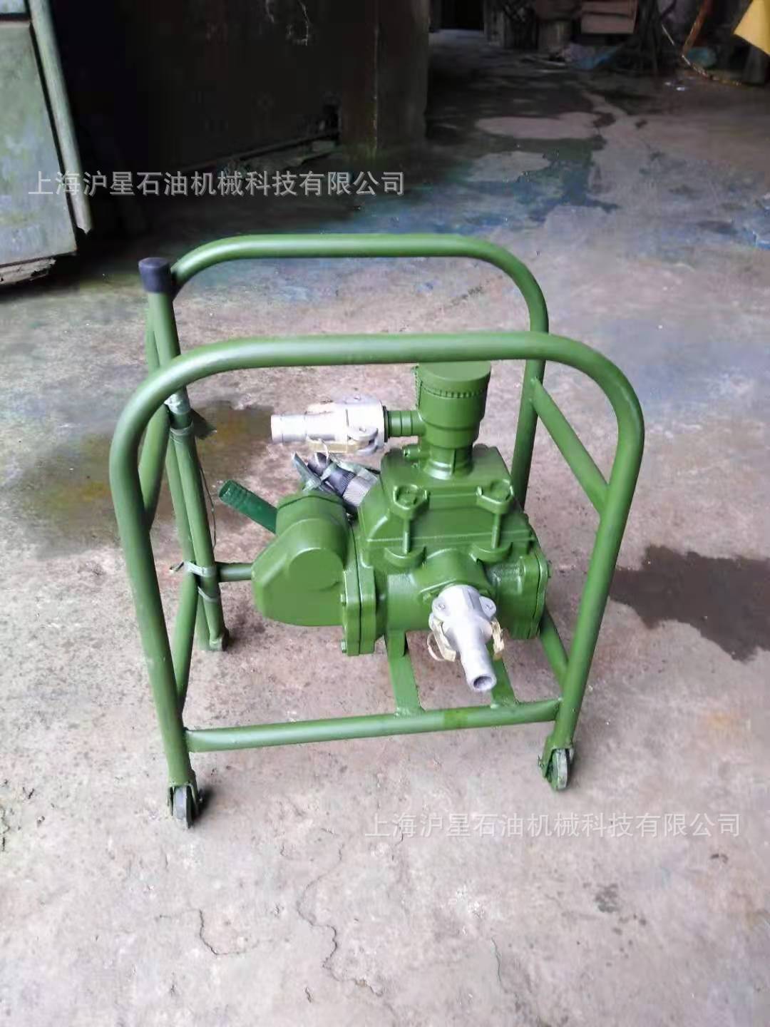 ZH-100A型手摇计量加油泵  部队手摇泵 封闭式叶轮活塞泵增压泵