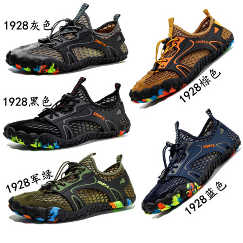 Outdoor sports fishing shoes, five-finger body-building wading shoes, swimming shoes, diving beach shoes, hiking and mountaineering shoes