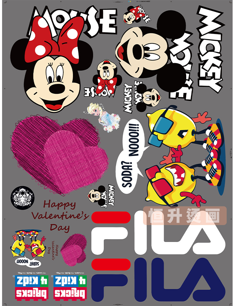 柯式卡通烫画详情插图4