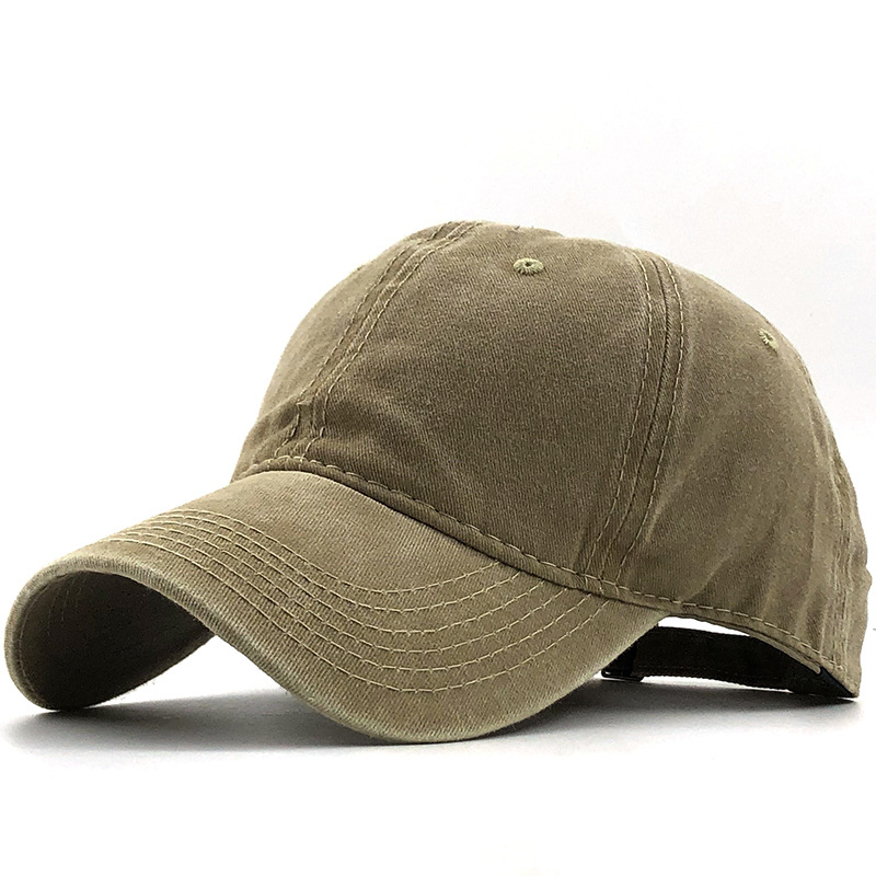 Unisex-Baseballkappe aus Baumwolle im Used-Look, schlichtes Design mit Aufdruck, verstellbar, ideal für Outdoor-Aktivitäten im Frühling, Sommer, Herbst und Winter._voghion.com