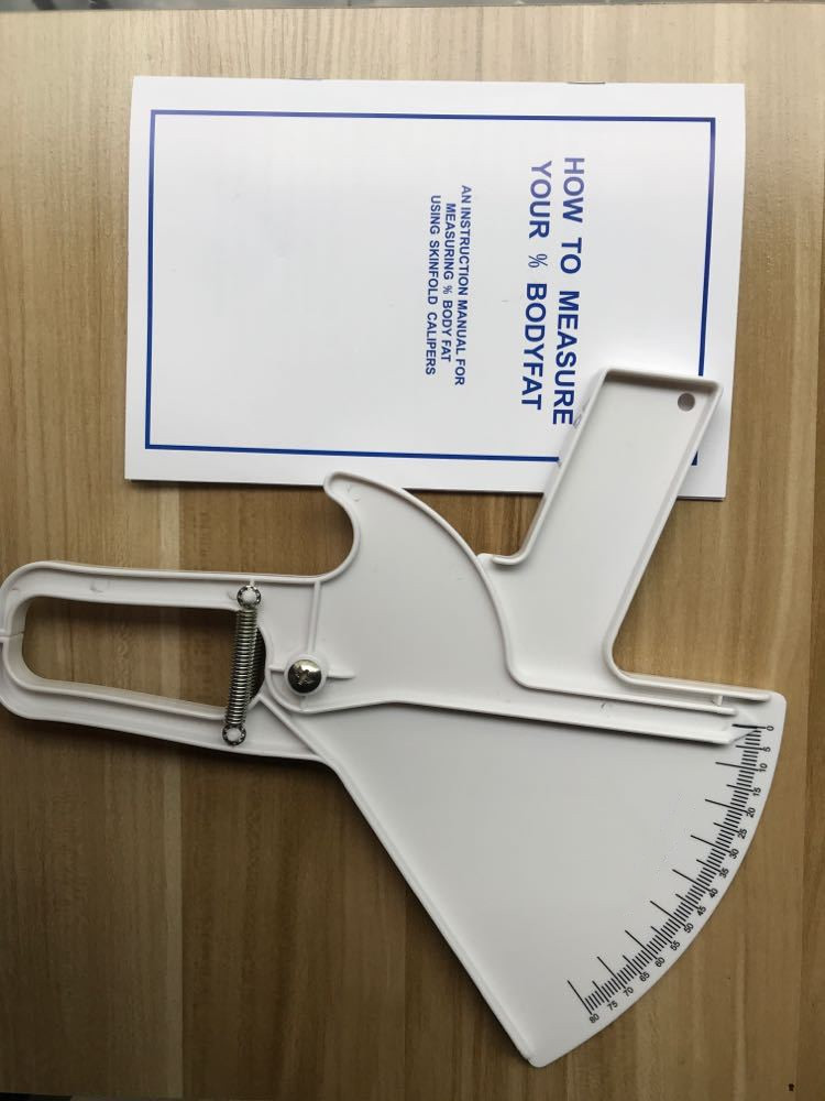 现货 黑色毫米单刻度皮脂钳脂肪测量卡尺脂肪卡尺肥肉夹皮脂尺