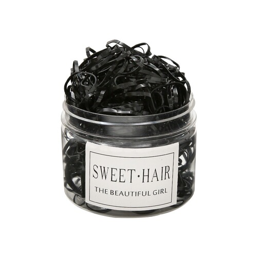 New children's colorful elastic hair ties, suitable for girls, disposable hair candy, small hair accessories