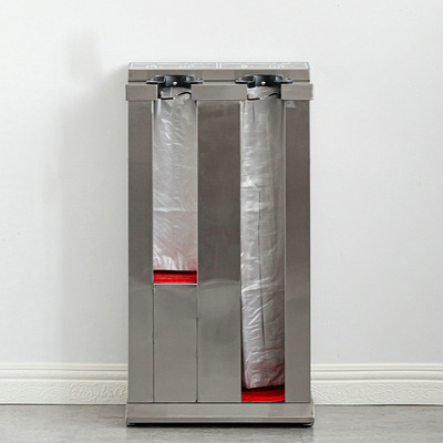 雙頭自動雨傘袋機 酒店機場長短傘傘套機不鏽鋼傘架傘袋機