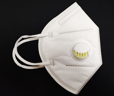 KN95带呼吸阀门口罩防尘透气防雾霾PM2.5批发大量现货国标认证5层