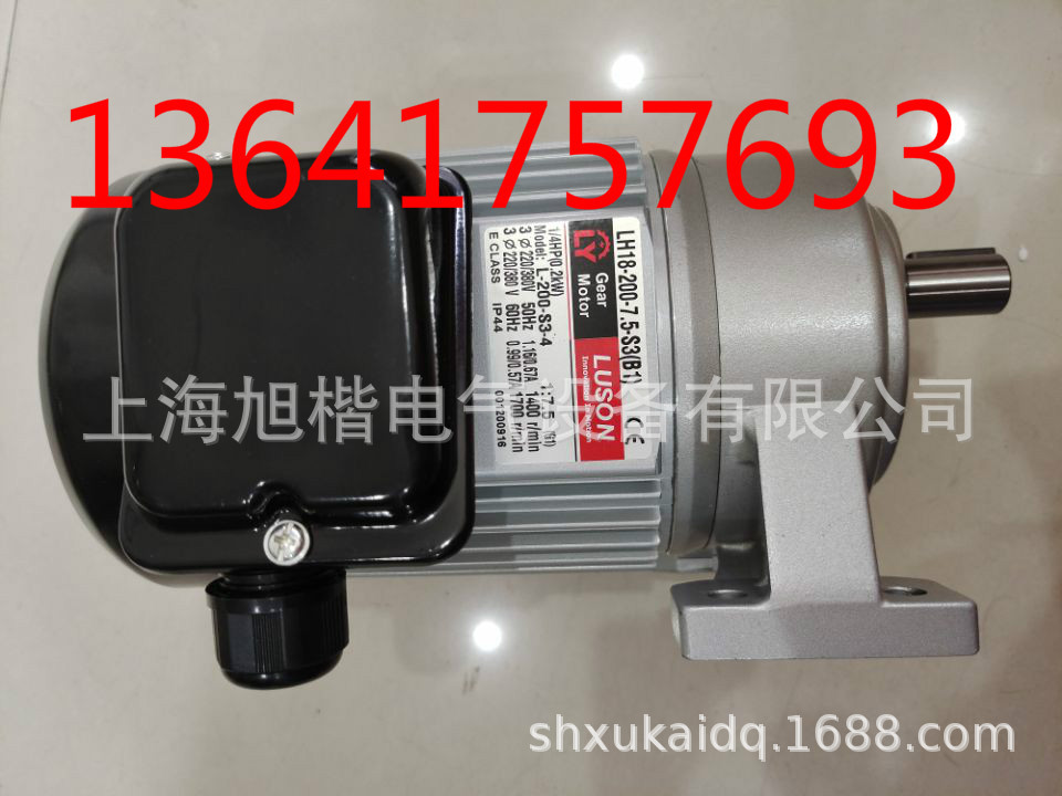 LUSON电机LH18-200-7.5-S3(B1) L-200-S3-4