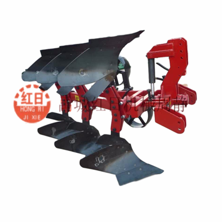 拖拉机配套液压翻转犁  农用铧式犁  阿里巴巴实拍整地翻转犁 