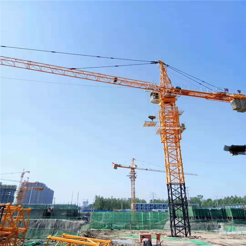 山东泽宇塔机 QTZ100/6010 建筑塔吊 塔机厂家 出口塔式起重机