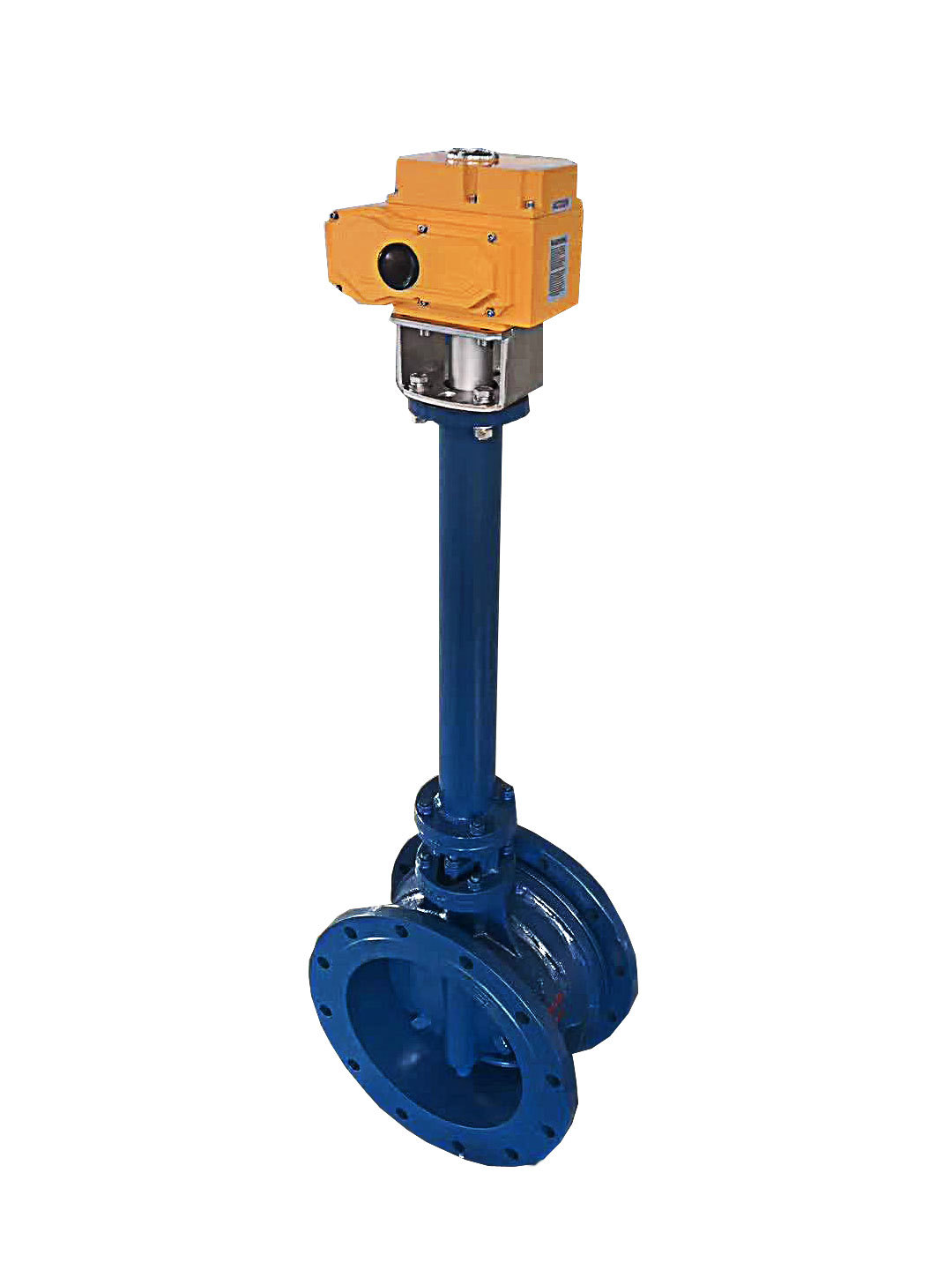 加长杆电动蝶阀 D941F-16 D971F-16 DN200 DN250 DN300