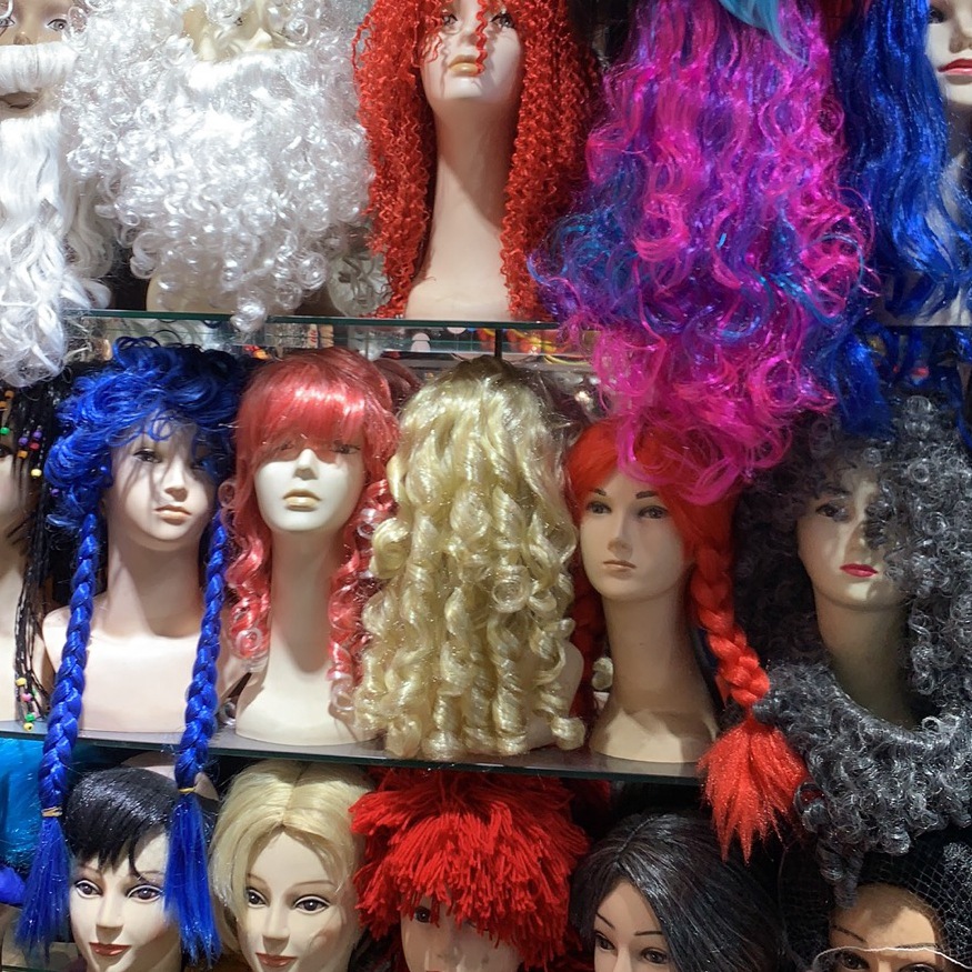 All kinds of wig style samples, wig covers, hair covers, wig samples, custom-made various types of export chemical fiber wigs based on samples detail image 4