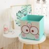 Japanese cartoon table square storage box, foldable remote control