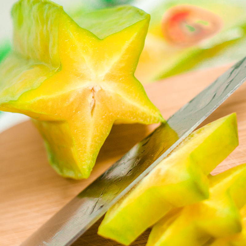 福建软枝下河杨桃新鲜水果 五角星洋桃酸甜热带应季3阳桃一件代发|ms