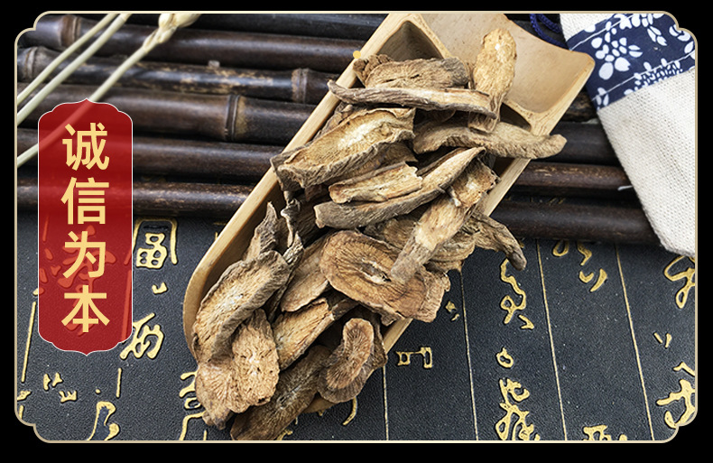 Burdock Root Tea Niu Bang Gen Sliced Herbal Tea 500g Shandong Dried Round Pieces in use