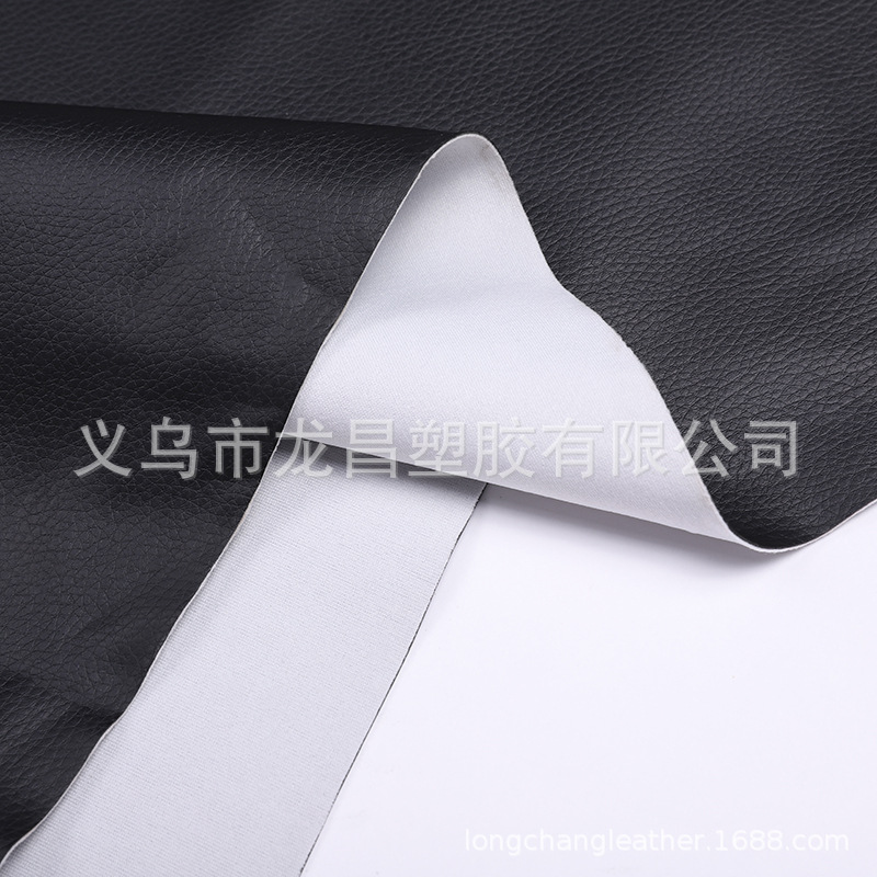 Wear-resistant and scratch-resistant, lychee patterned semi-PU saddle leather, four-sided elastic seat cushion sofa leather, car and yacht fabric pic 7