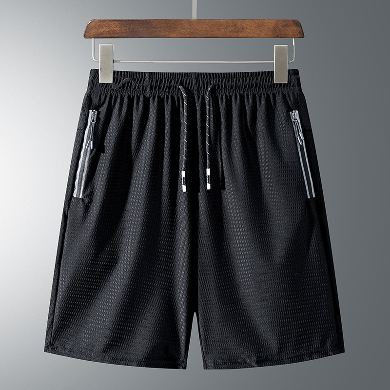 Thin silk shorts