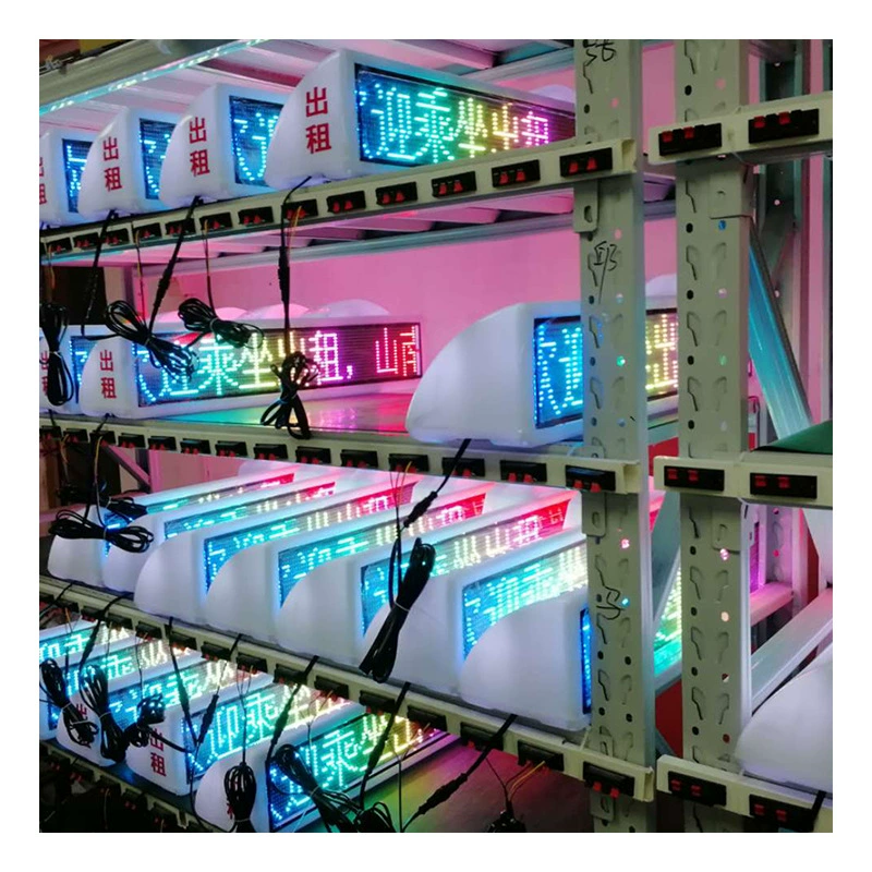 [Wanantong] Такси цвет LED дисплей верхняя подсветка рекламный электронный дисплей LED скролл экран