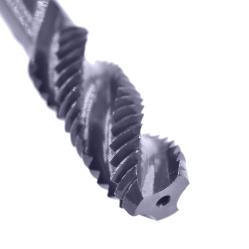 High-speed steel tap with black nitriding M3-M12 spiral tap for tapping national standard coarse thread spiral tap wholesale