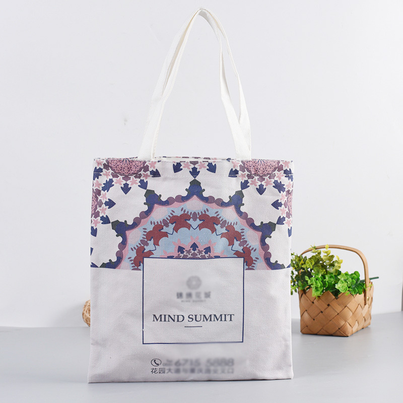 厂家定制全棉帆布袋 广告棉布袋定做 本色涤棉帆布袋时尚手提袋