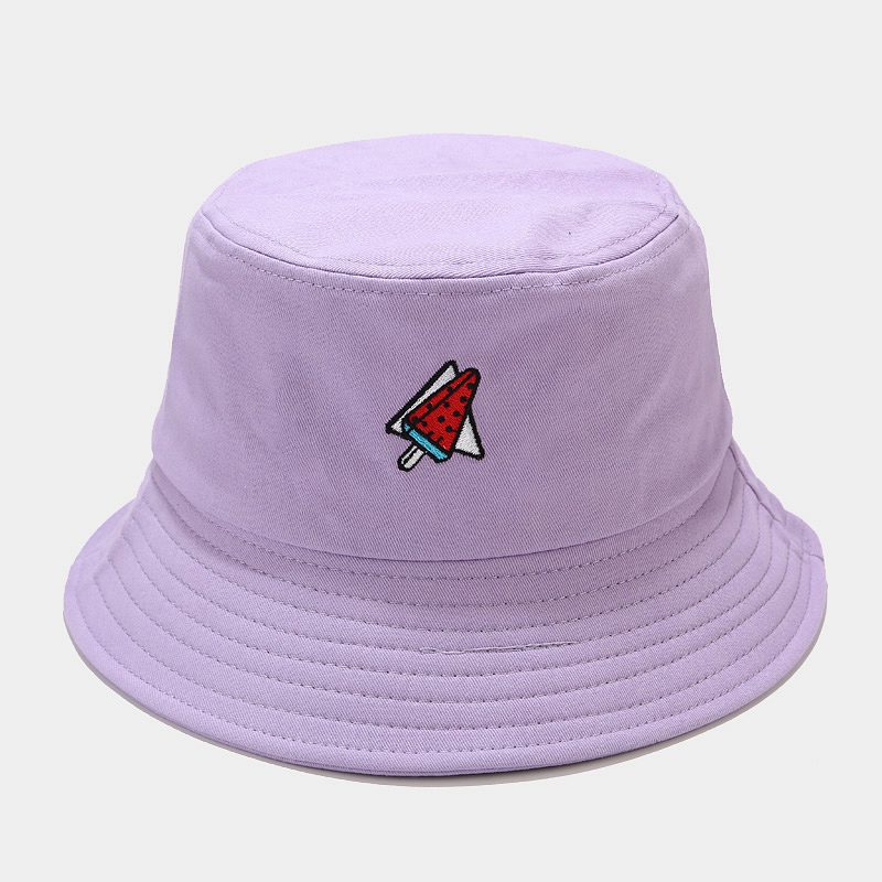 Women's Classic Style Fruit Embroidery Wide Eaves Bucket Hat display picture 4
