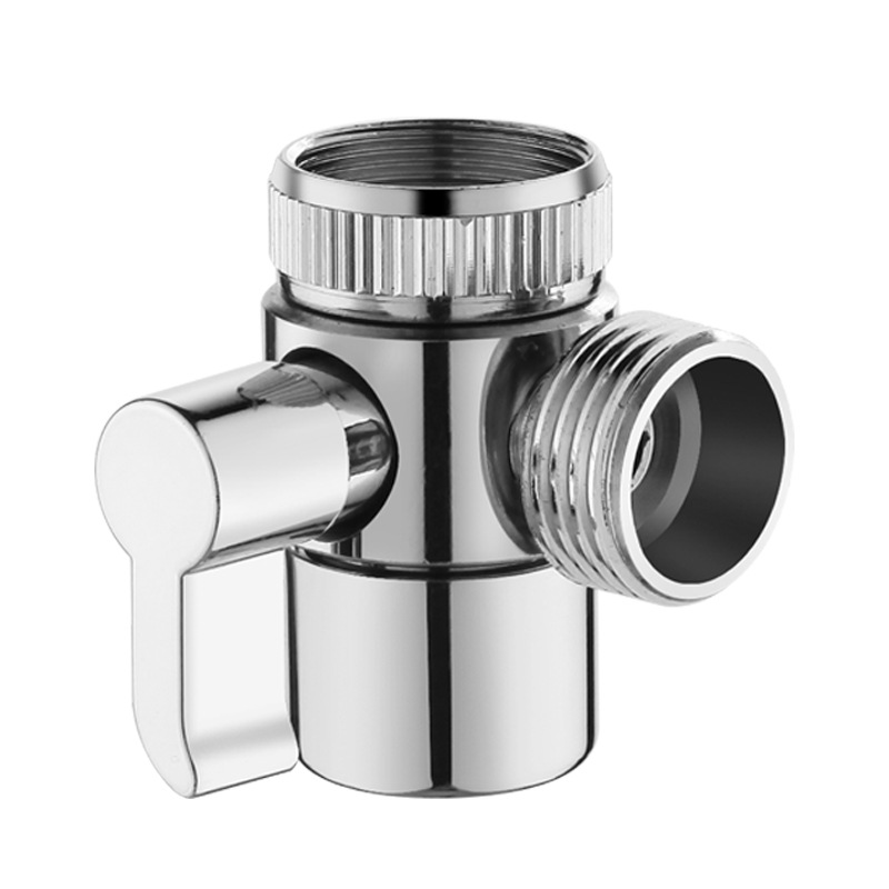 4 puntos de corte único grifo de la válvula externa separador de agua cabeza de lavado ducha boquilla artefacto lavabo Dispositivo de lavado de la cabeza de mano