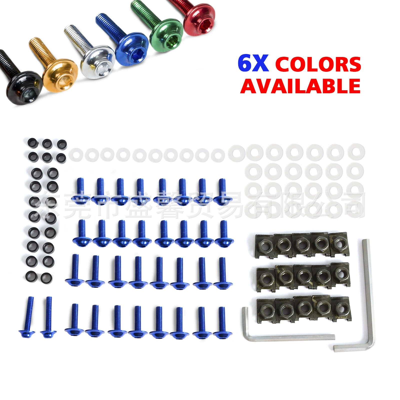 108 шт. подходит для YZF R1 2002-2003, комплект болтов крышки выпрямителя, крепежные зажимные винты