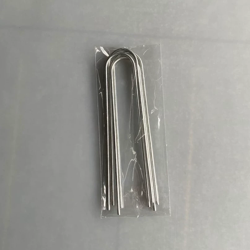 U-образный гвоздь газон геотекстиль для ногтей геомембрана фиксированная оцинкованная Антикоррозийная аэрозольная краска заглушка