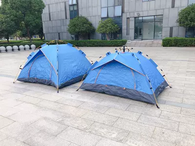 Çadırlar tent 2-3-4 people full-automatic - blue-215m-double