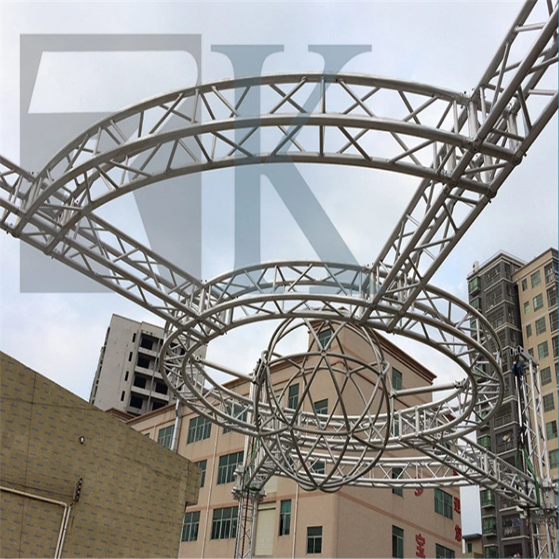 演唱会搭建桁架 truss架组件 背景三角方管铝板螺丝架