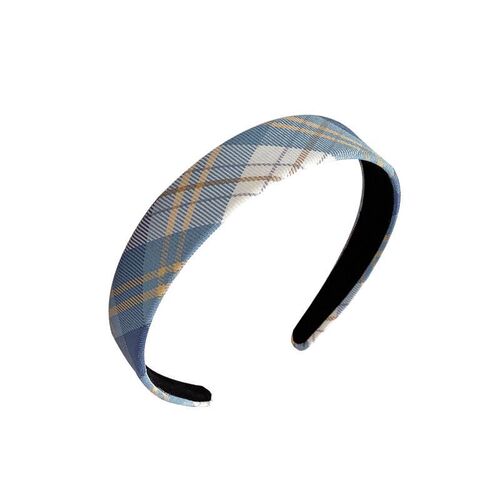 Korean jk girl plaid hair hoop for women to go out with hair clip summer temperament internet celebrity jewelry hair accessories hair clip wholesale